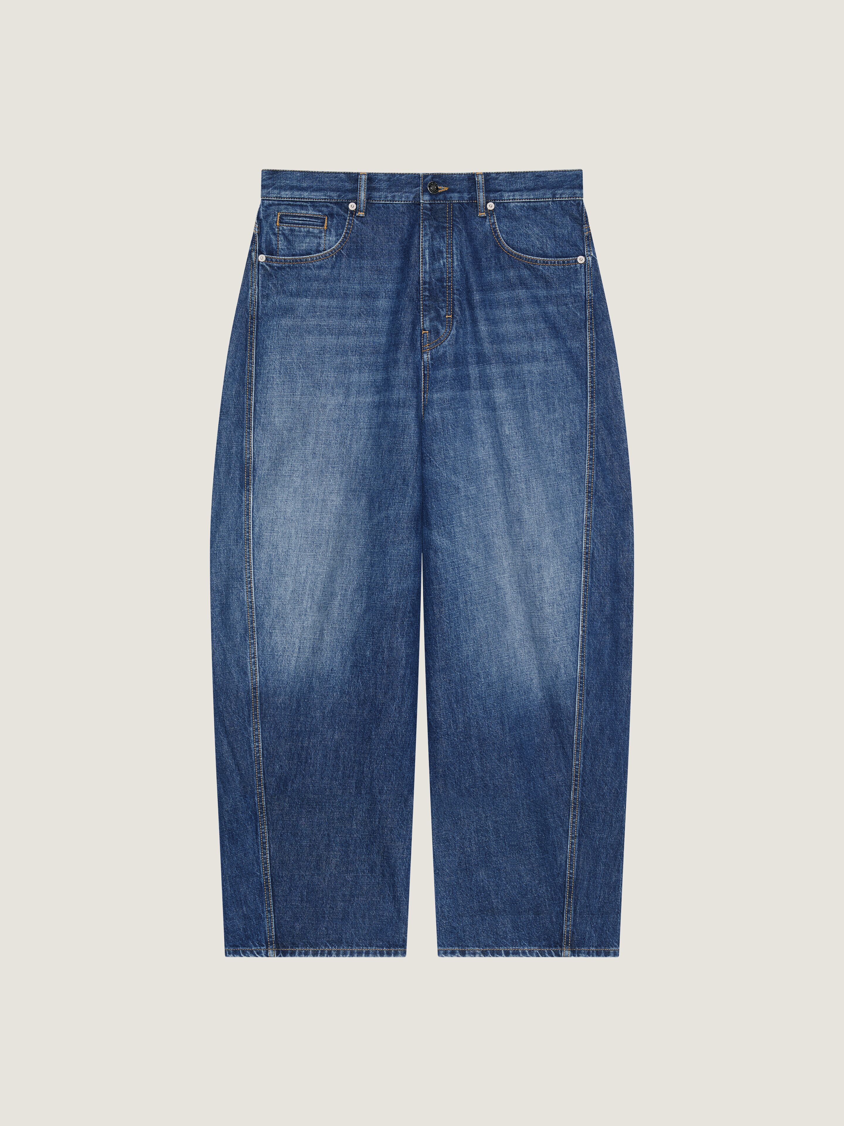 Couture Seam washed jeans